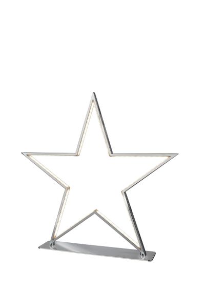 Nordium Large Chrome Star Table Lamp