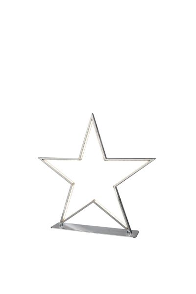 Nordium Small Chrome Star Table Lamp