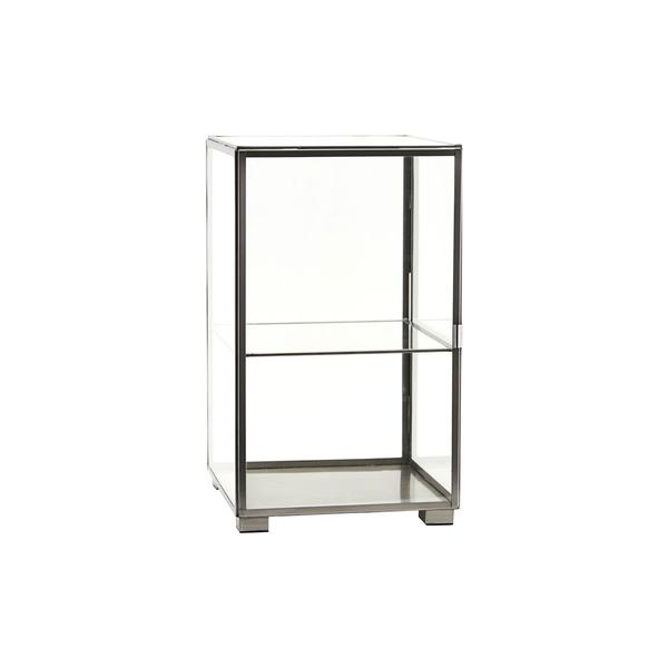 House Doctor Cabinet In Glass Zinc