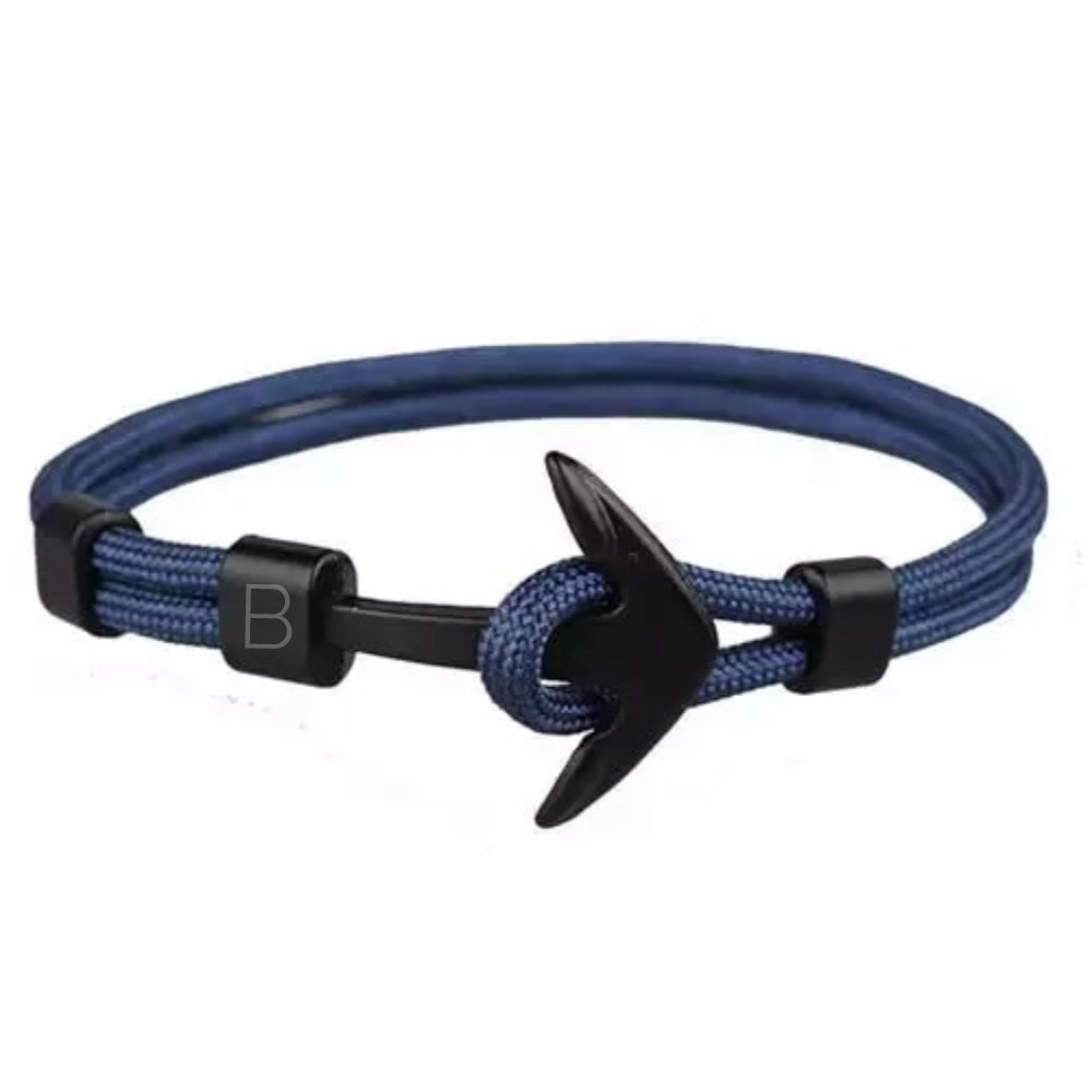 Bornisimo Sailor Nylon Navy Bracelet  