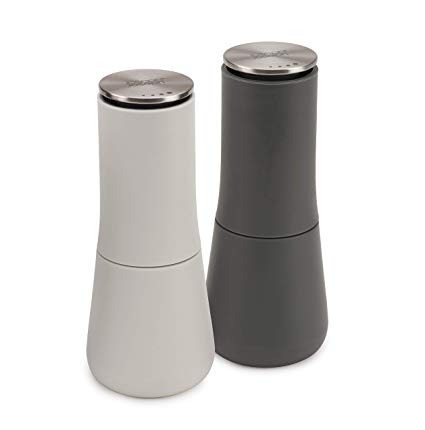 Joseph Joseph Milltop No Spill Salt & Pepper Mill Set