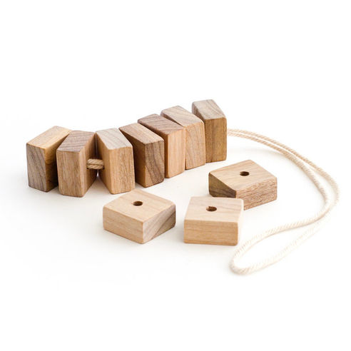 Bosign Natural White Cedar Wood String Blocks 10 Pcs to freshen your clothes