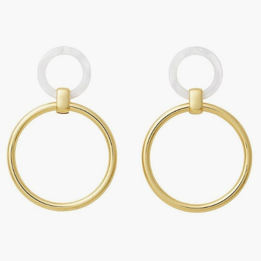 Aym Reykjavik Ice Double Hoop Earrings