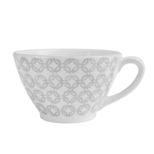 Cote Table jumbo Grey Pattern Ceramic mug