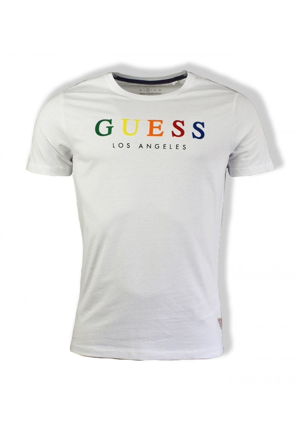 guess los angeles t shirt white