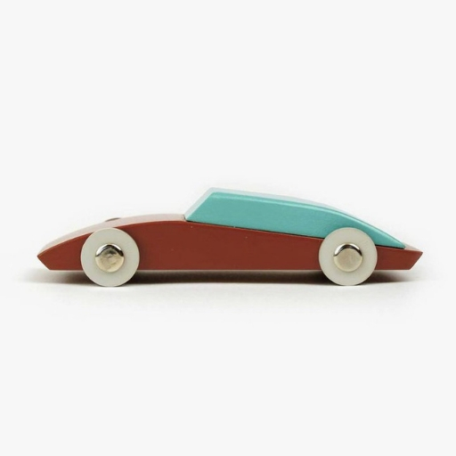 Ikonic Toys Duotone Car No. 3 Wooden Toy Car 