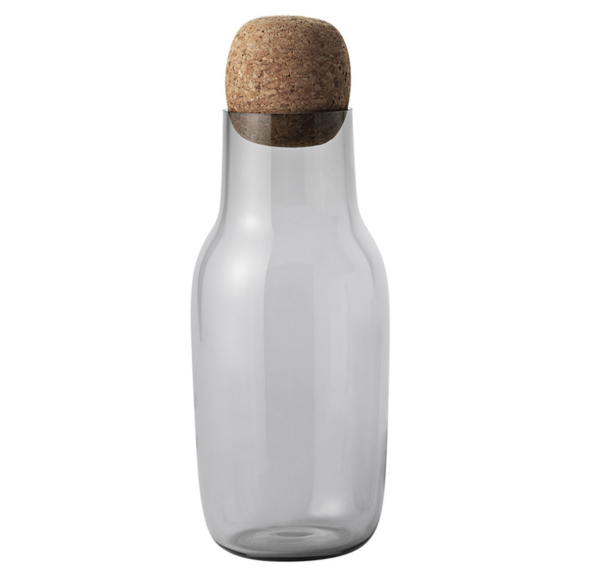 Muuto Grey Glass Corky Carafe