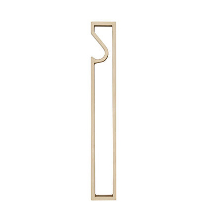 Solid Brass Frame Bottle Opener