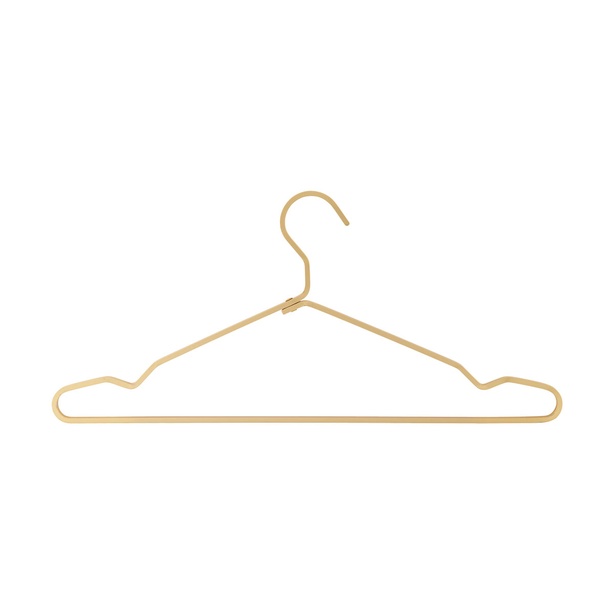 House Doctor Set of 4 Gold Coat Hanger 