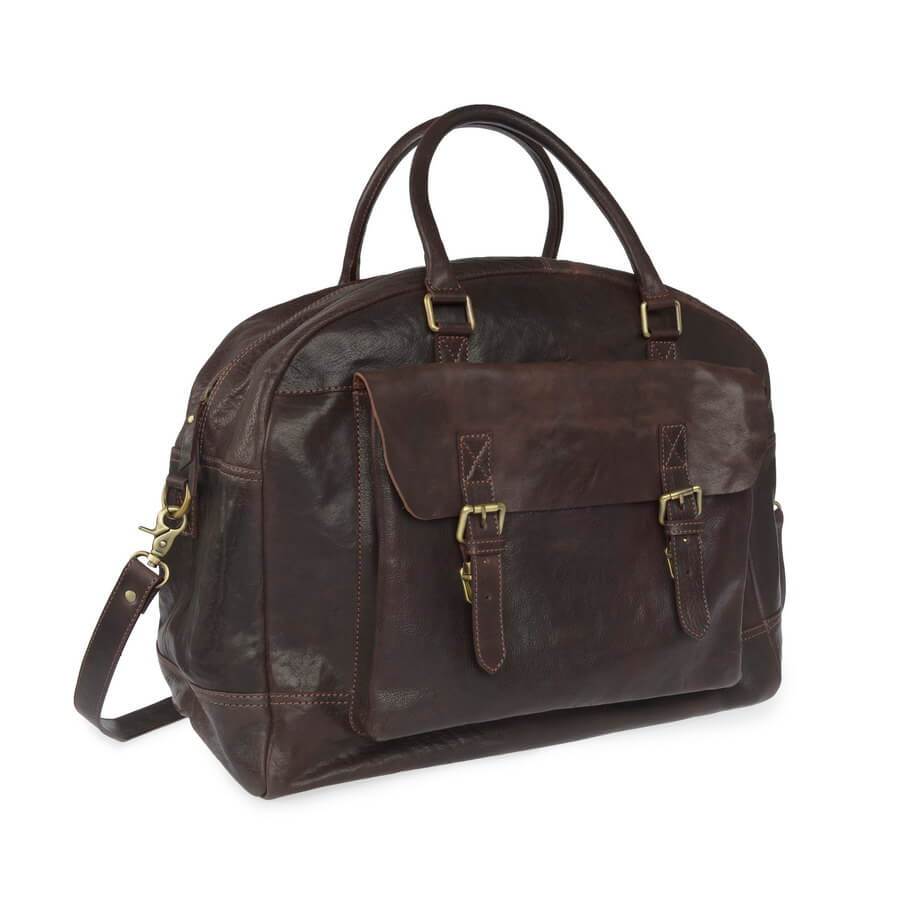 Vida Vida Leather Wandering Soul Travel Bag