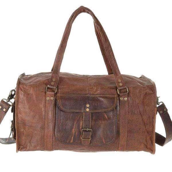 vida-vida-18-inch-leather-duffel-bag