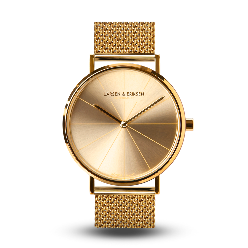 Larsen & Eriksen Gold 37mm Absalon Watch