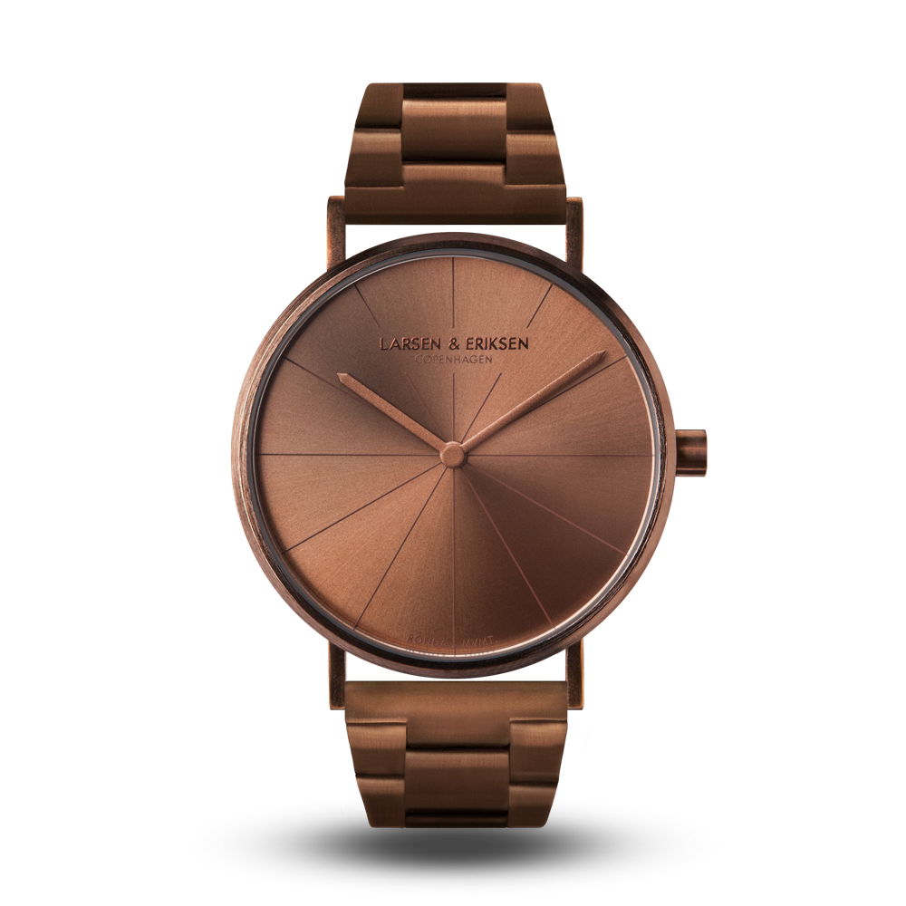 Larsen & Eriksen Copper 37mm Absalon Watch