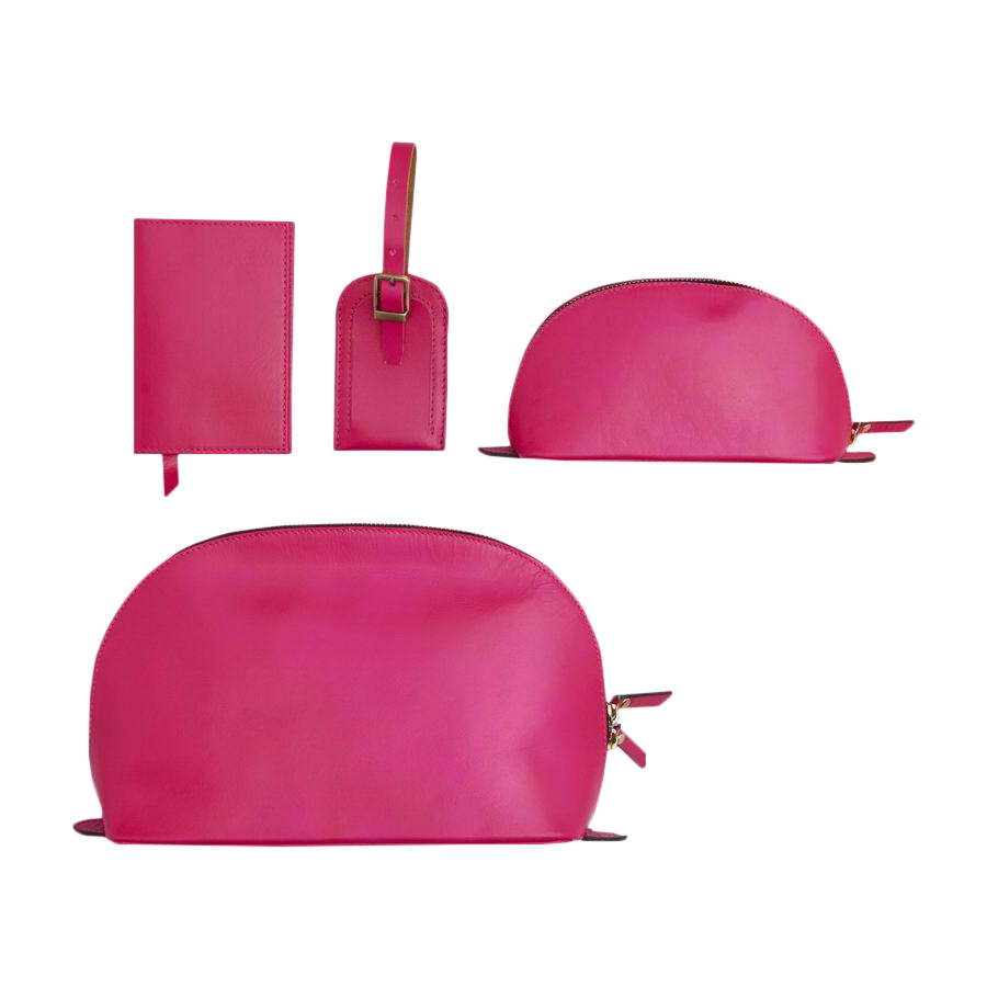 Vida Vida Leather Ultimate Matching Travel Set