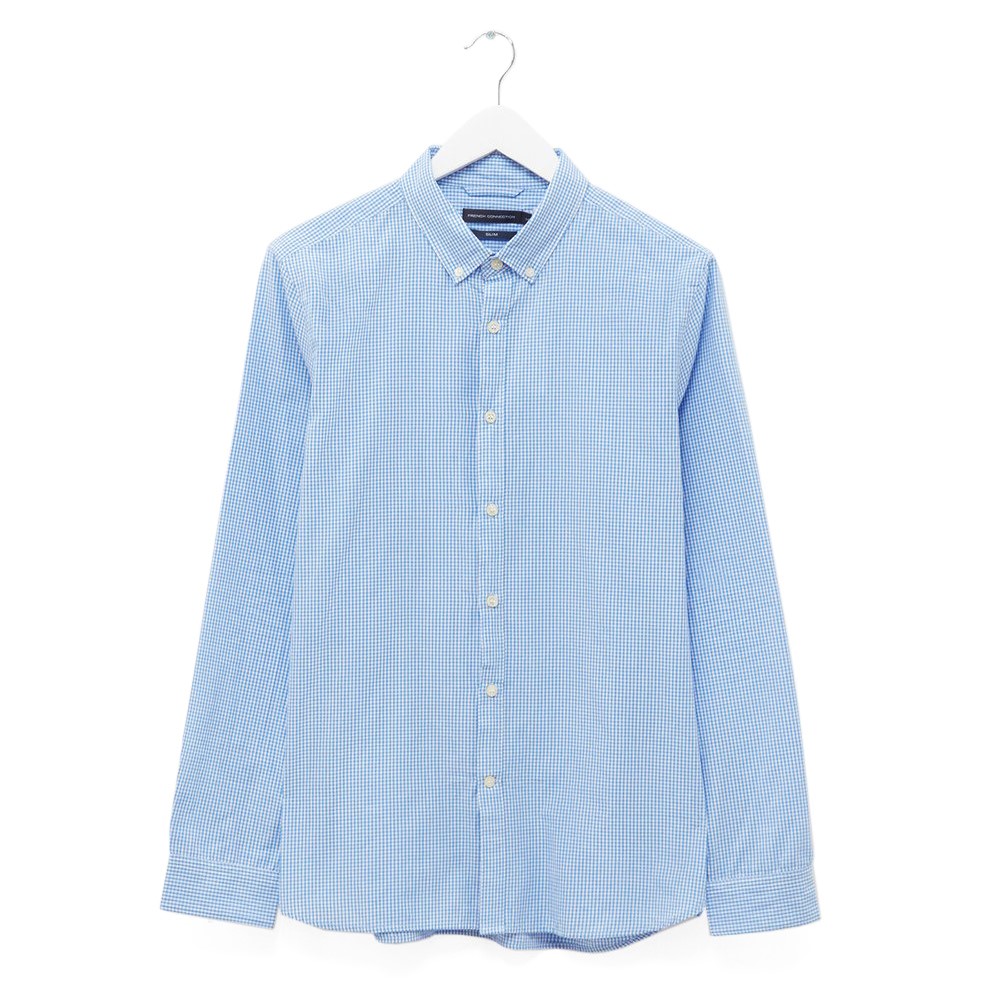 Trouva: Cool Blue Button Down Shirt