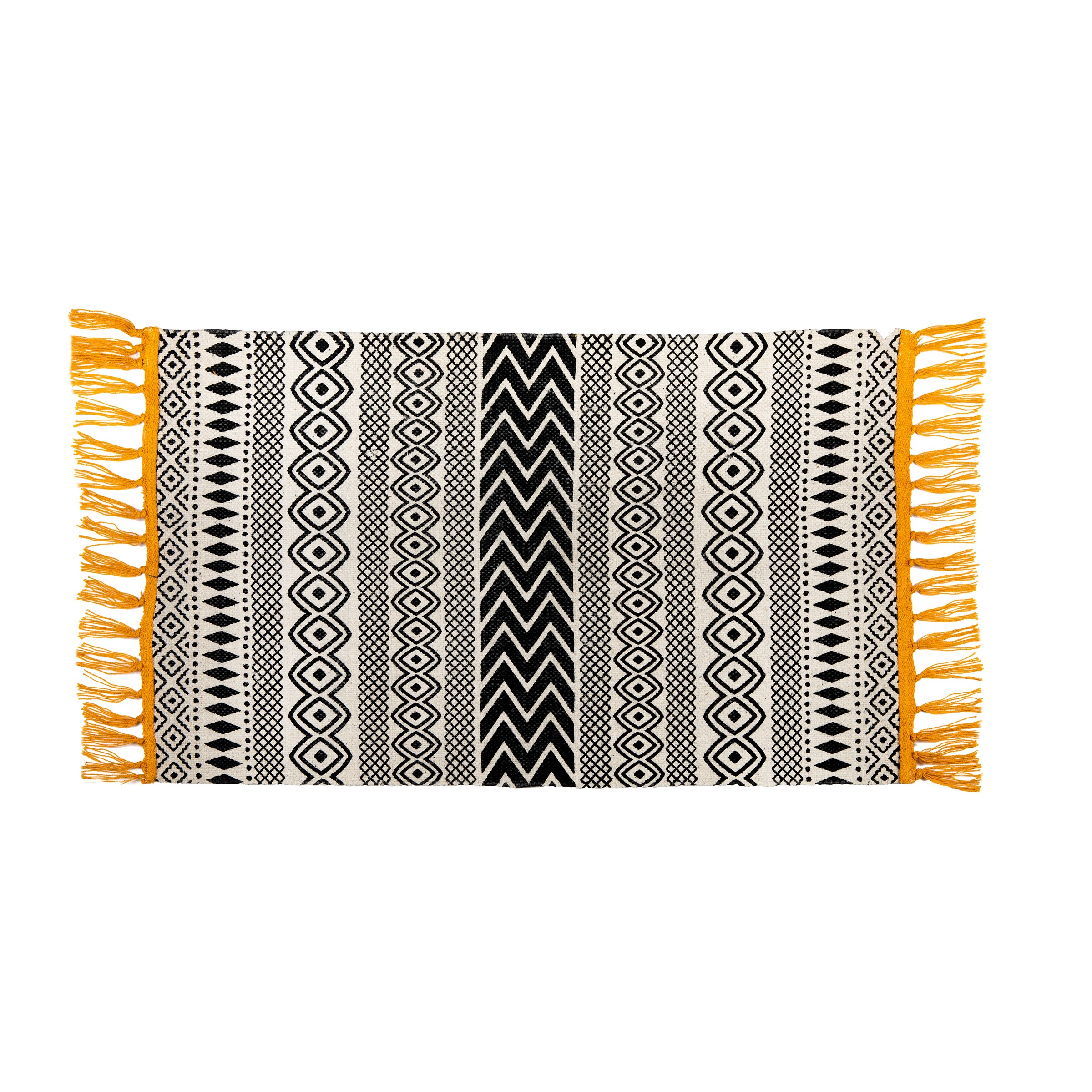 Sass & Belle  Scandi Boho Monochrome Mini Rug