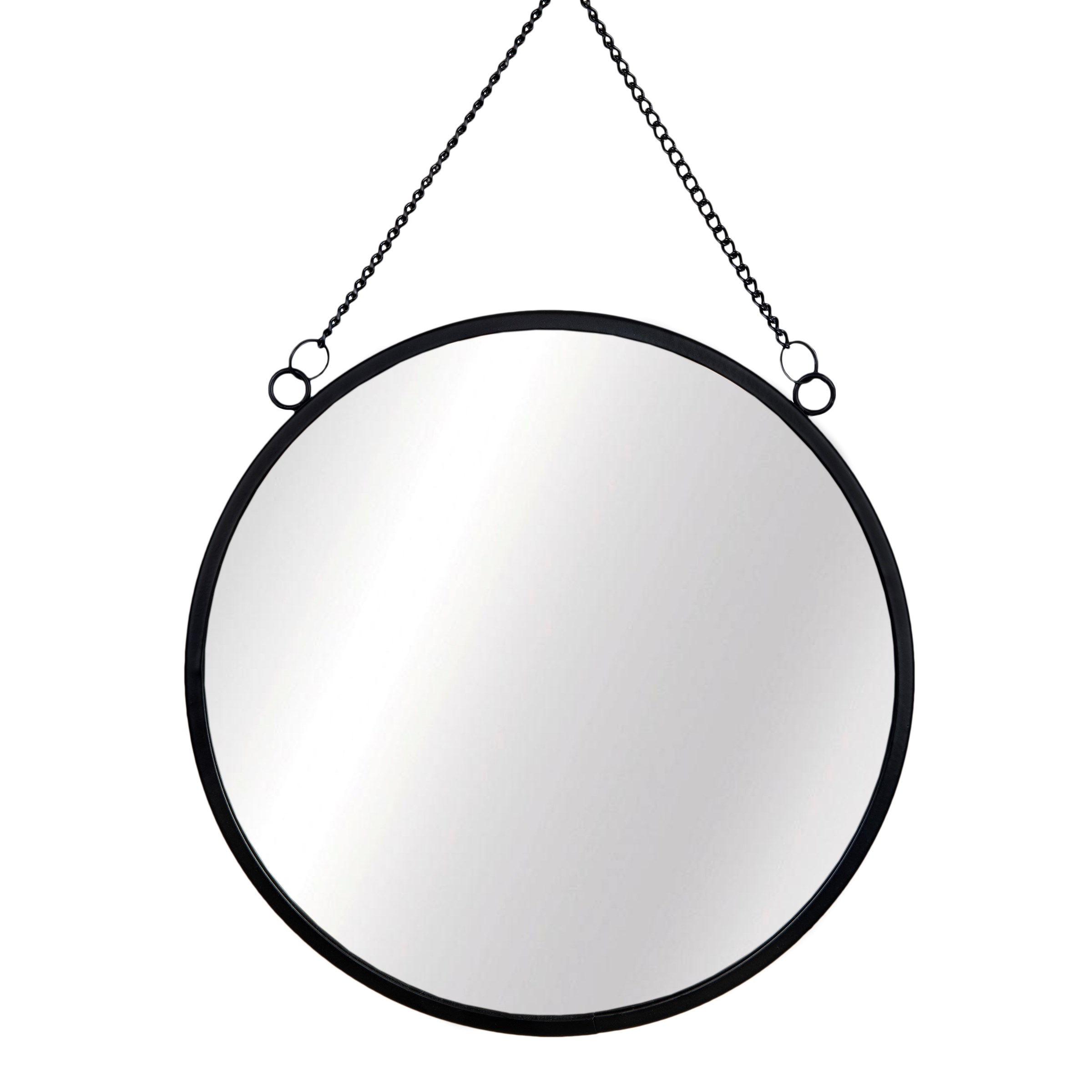 Sass & Belle  Round Chain Hanging Mirror