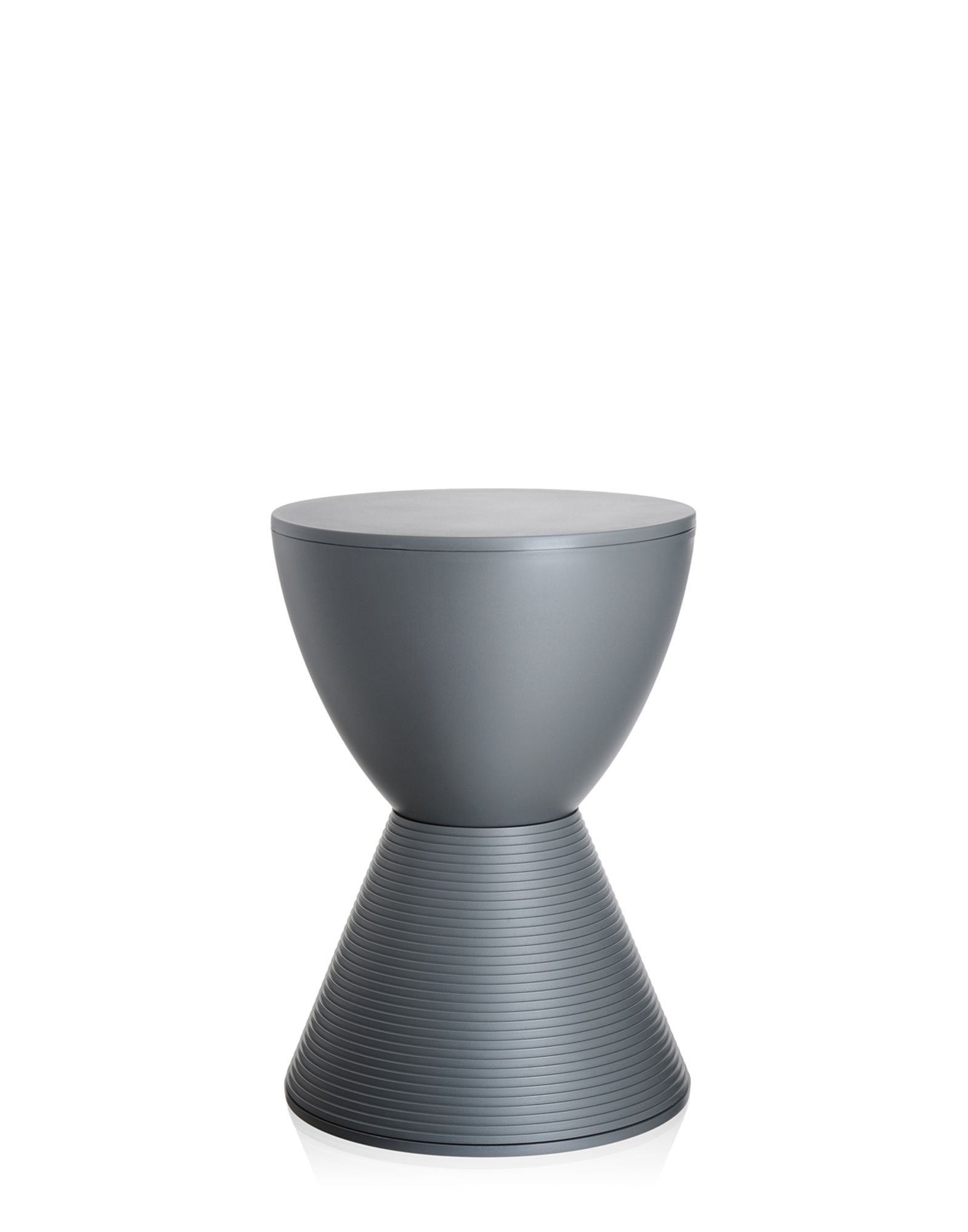 Kartell Pigeon Grey PRINCE AHA Table Stool