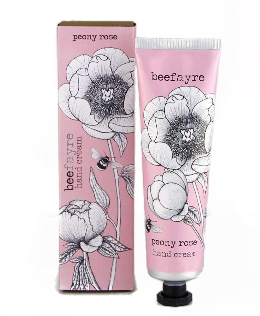 beefayre Peony Rose Tube Hand Cream