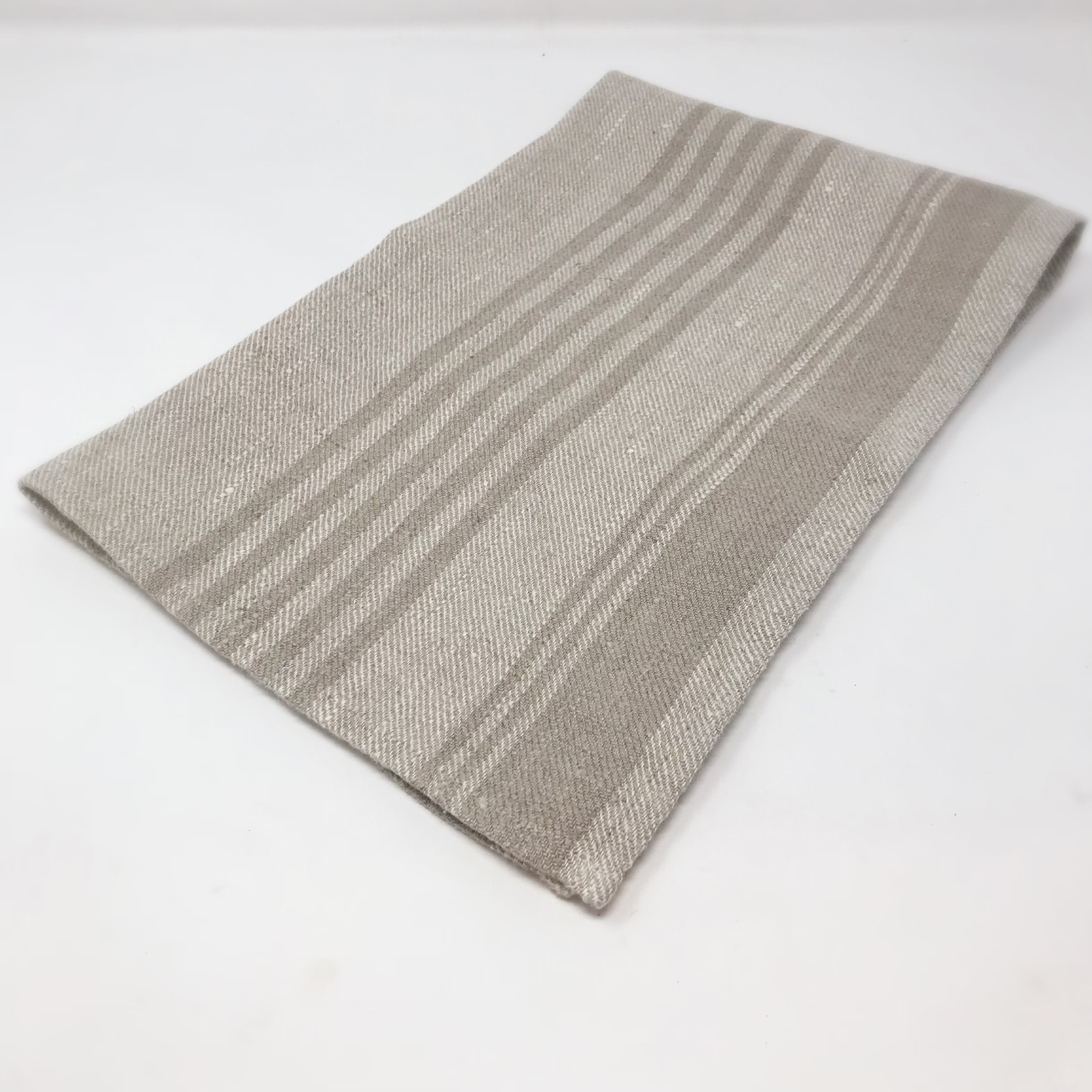 LinenMe Striped Linen Tea Towel Natural 