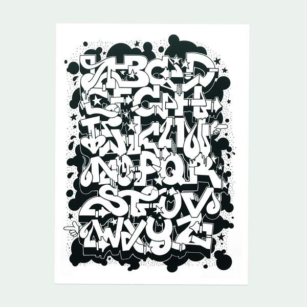 Nohone Graff Alphabet