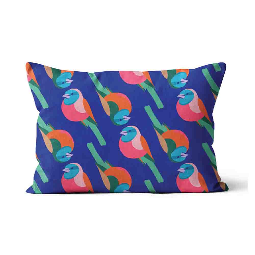 Atomic Soda Birds Cushion