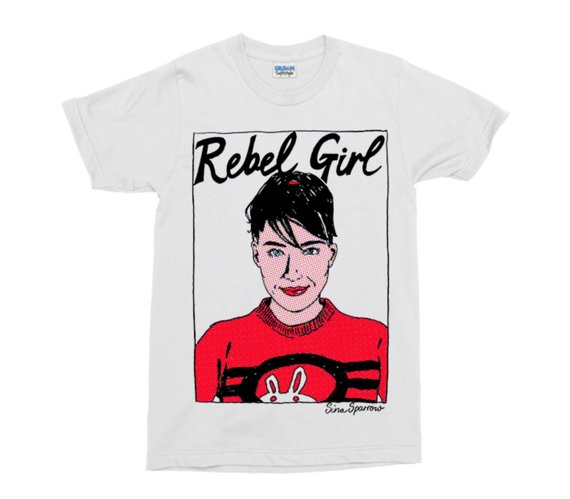 Sina Sparrow Kathleen Hannah Rebel Girl Tee