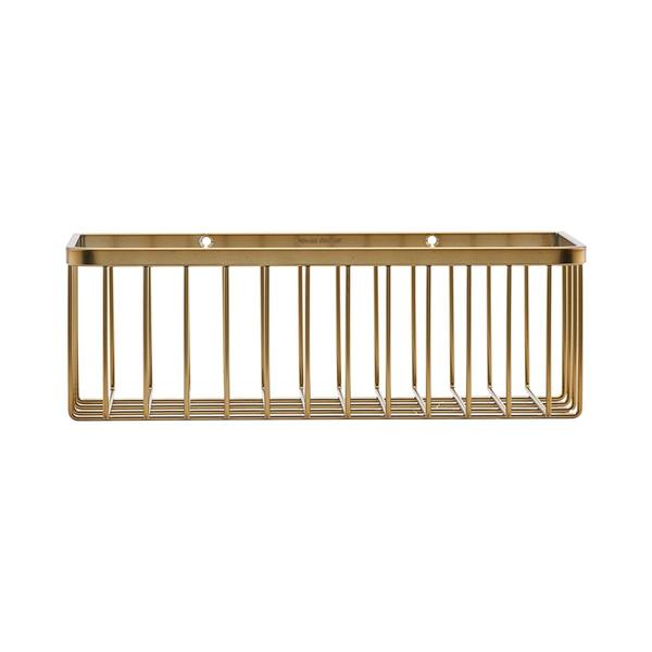 House Doctor Brushed Brass Bath Basket 