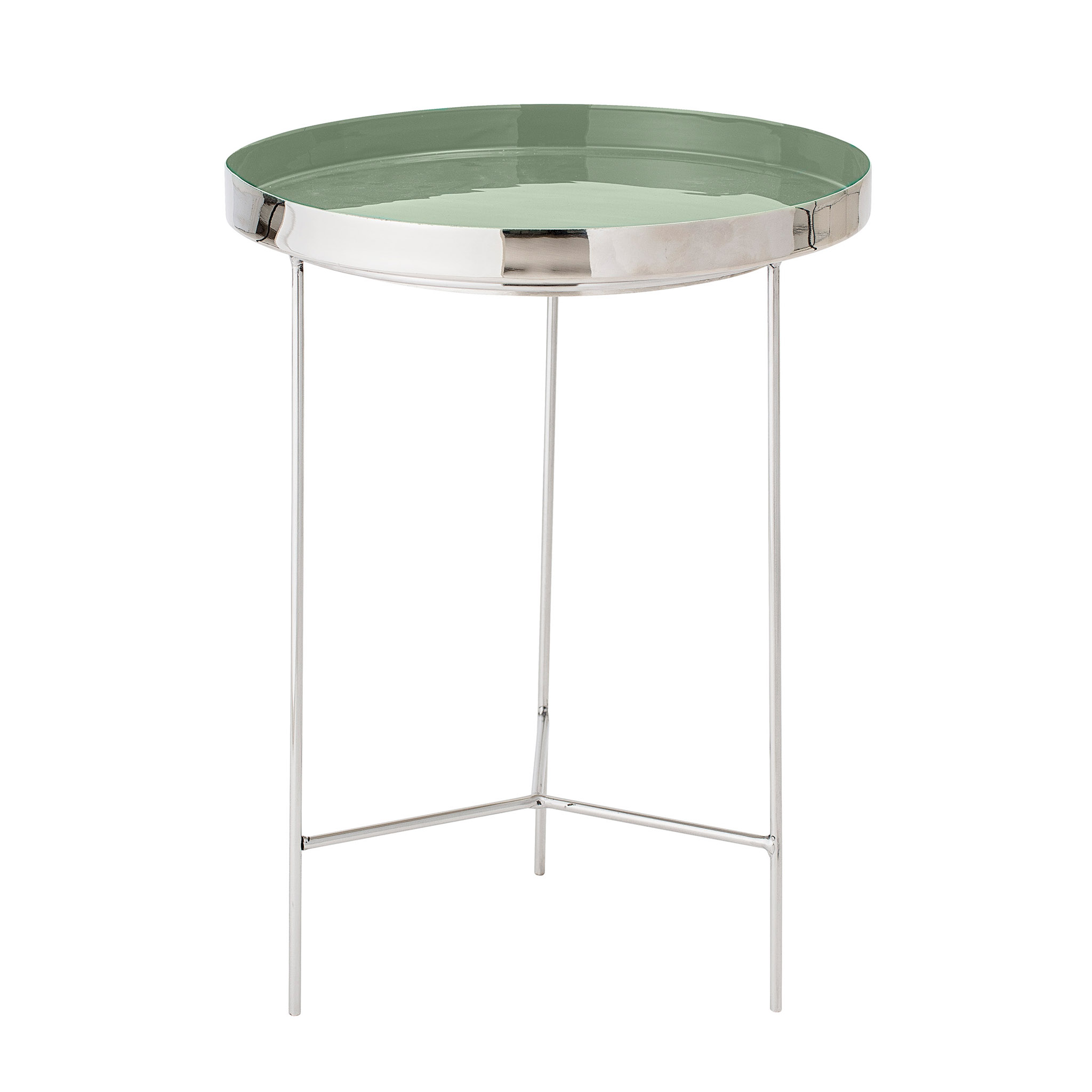 Bloomingville Mint Green Aluminium Side Table / Tray