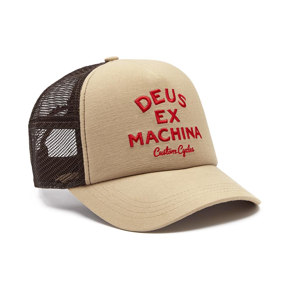 Deus Ex Machina Diego Trucker Cap - Safari 