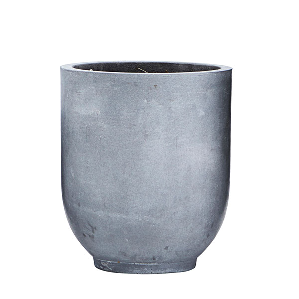 Mink Interiors Grey Concrete Planter - Medium