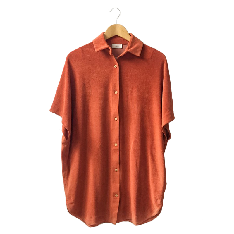 Pluto on the moon Rooibos Cotton Quinoa Blouse