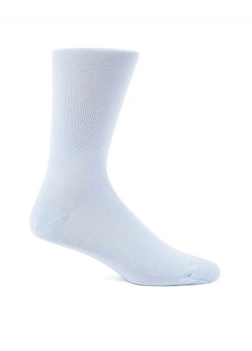 Sunspel Cotton Sock - Light Indigo