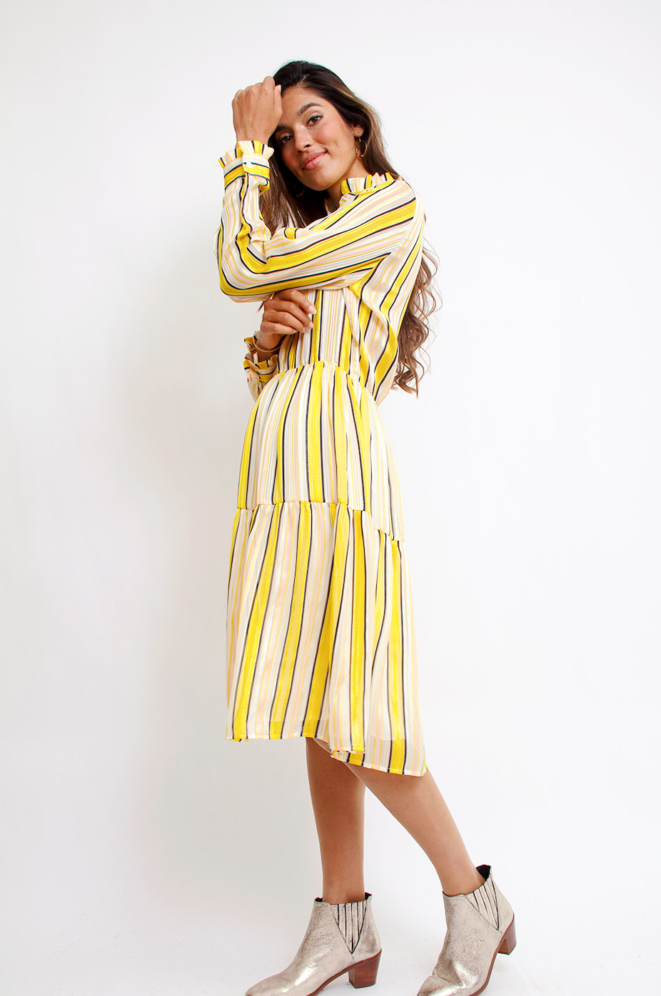 lollys laundry haley dress yellow