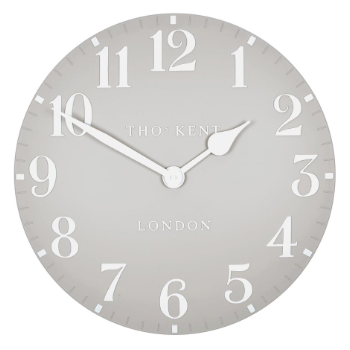 thomas-kent-50cm-dove-grey-arabic-wall-clock