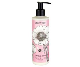 beefayre Peony Rose Hand And Body Cream