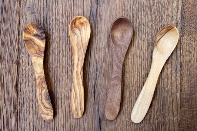 Olivewood Mustard Spoon