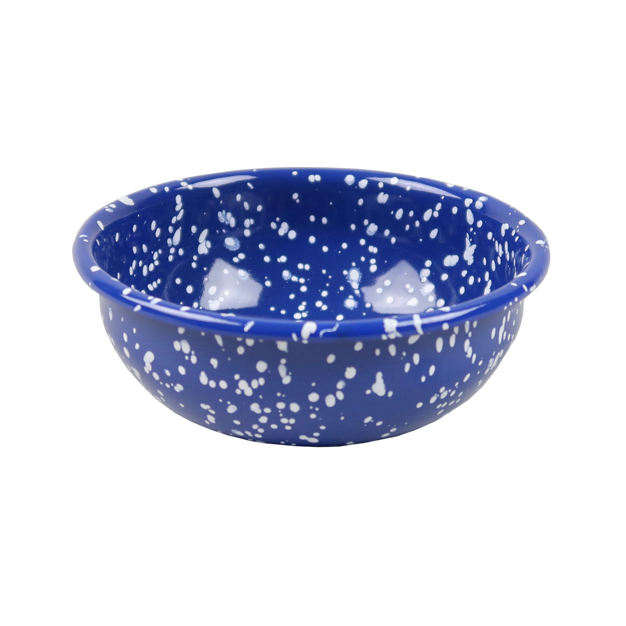 HAY Enamel Bowl - Speckle Blue