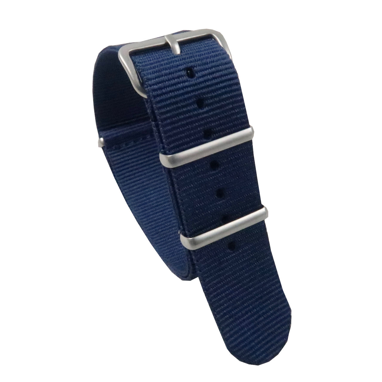 Navy Blue NATO Style Watch Strap 