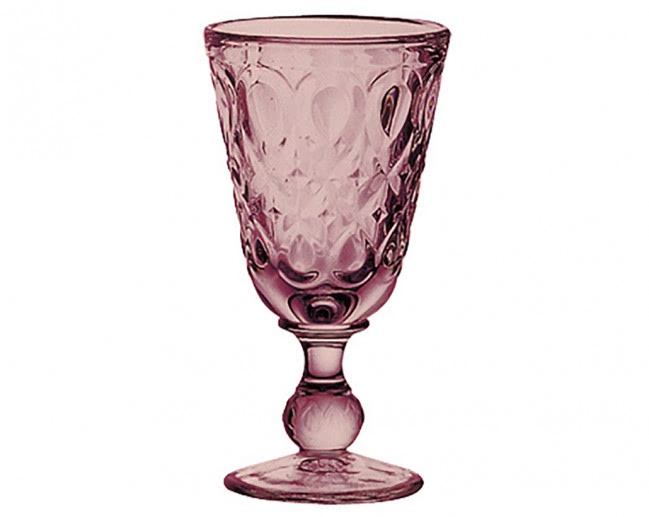 La Rochere Purple Patterned Wine Glass