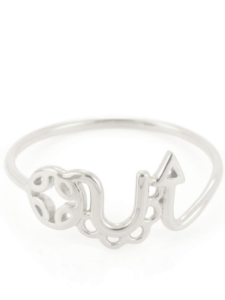 Laura Gravestock Femme oui Ring Sterling Silver