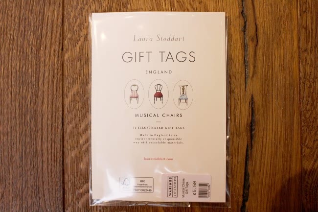 Musical Chairs Gift Tags