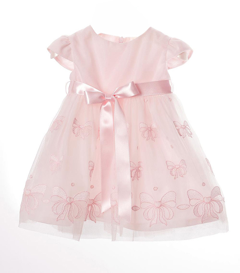 girls pale pink dress