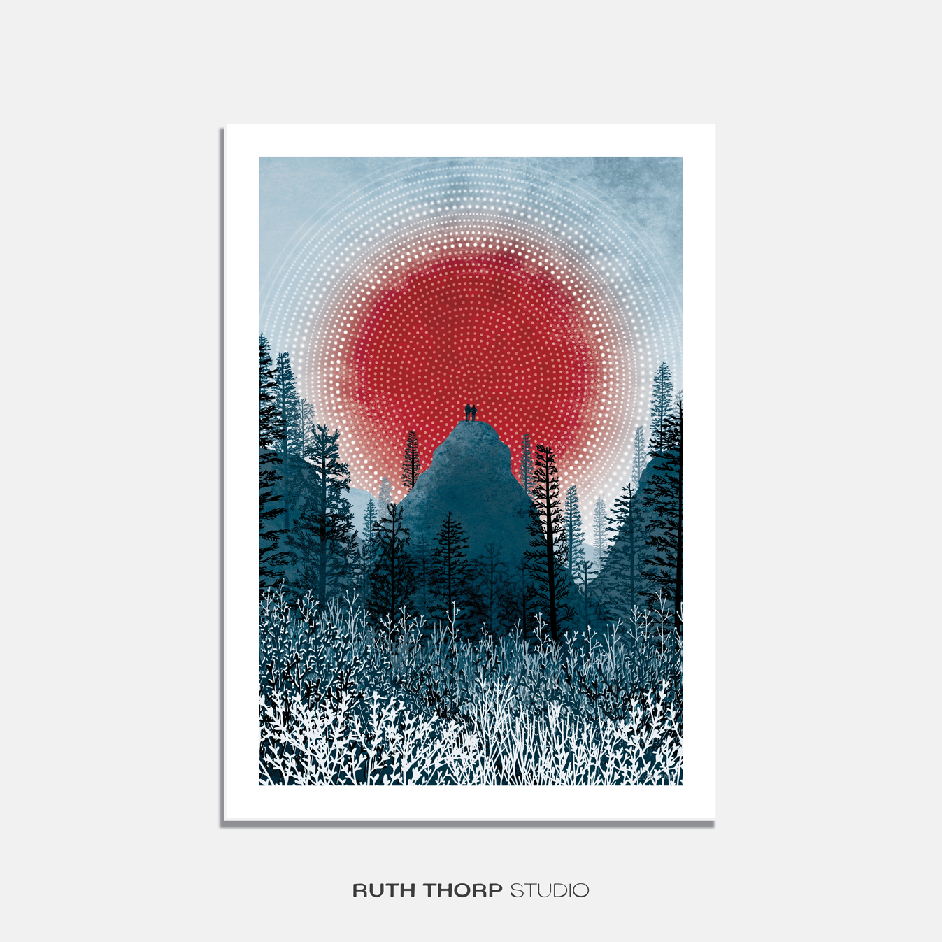 Ruth Thorp Studio A3 Zenith Northern Sun Art Print
