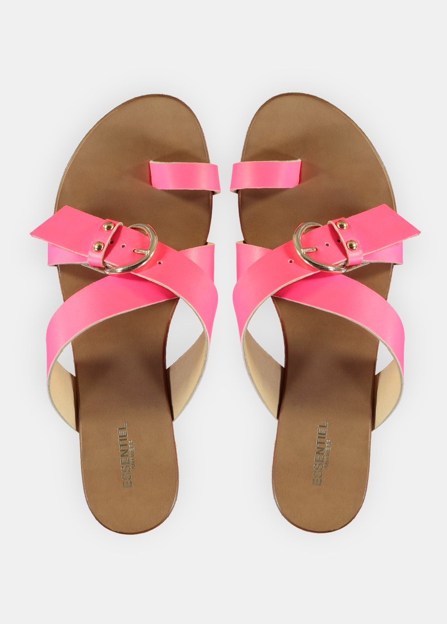 Trouva: Soquiteneon flat neon pink sandal