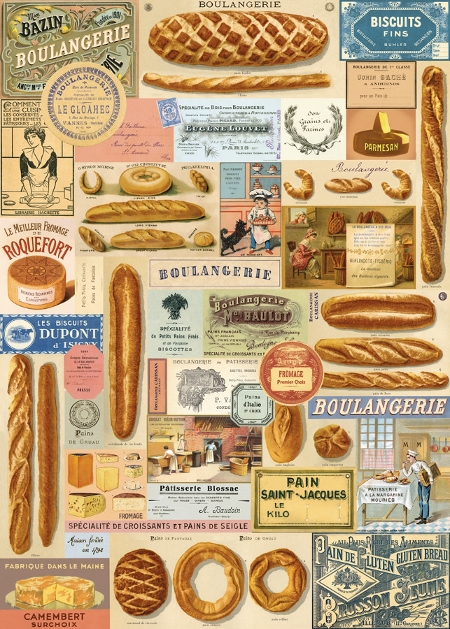 Cavallini & Co Boulangerie Poster