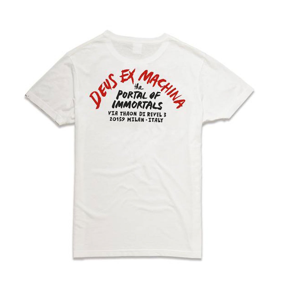 Deus Ex Machina Paul McNeil Milano Tee - Vintage White