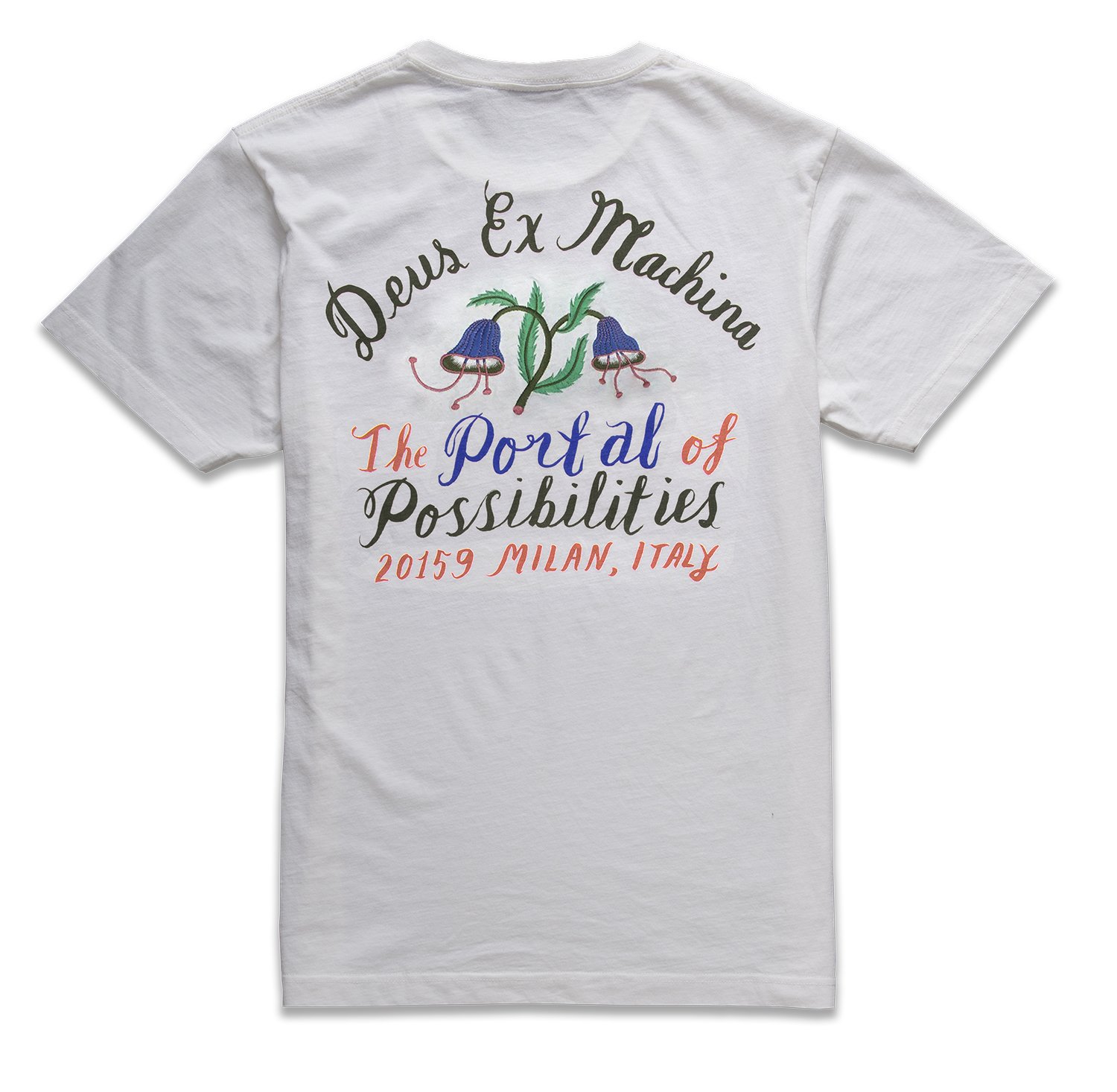 Deus Ex Machina Bjorn Milan Tee - Vintage White