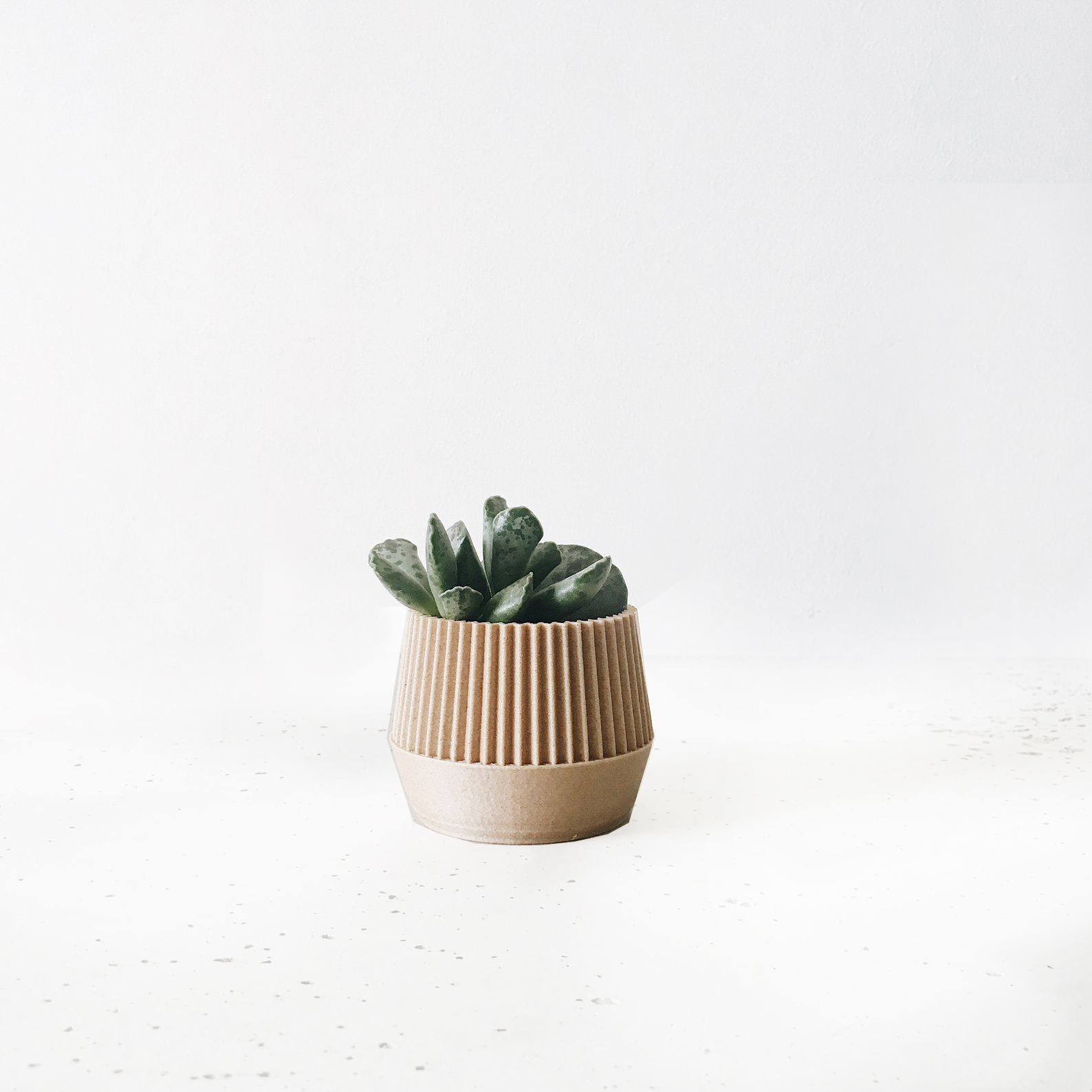 Minimum Design Eco friendly Kobe natural plant pot 3D printing