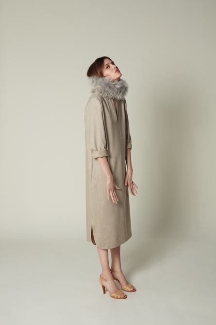 Indress Rialto Lana and Cashmere Shirt Dress